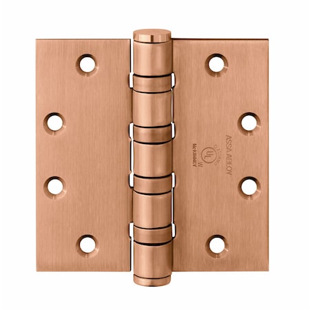 Mckinney Oil Bearing Butt Hinge, 4-1/2" x 4-1/2", US10, Heavy T4A3386 4-1/2X4-1/2 10